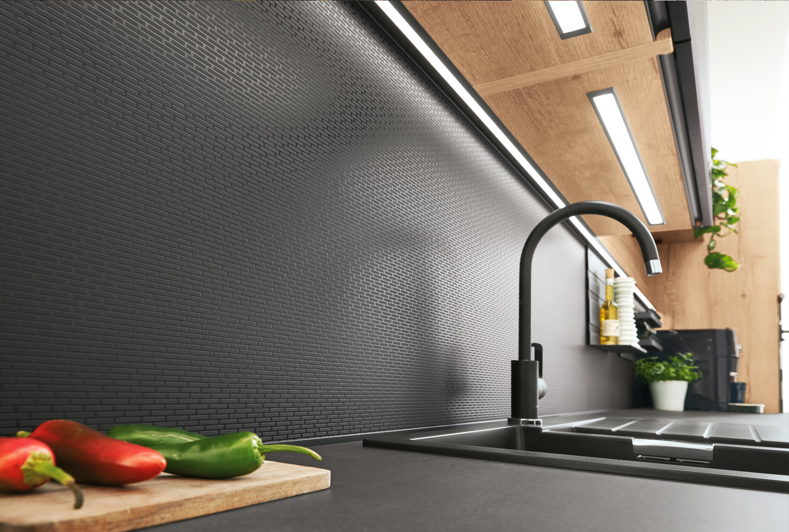 beleuchtung unterbau